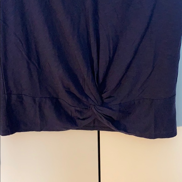 Navy Stella & Dot “The Twist Tee” - Picture 4 of 4